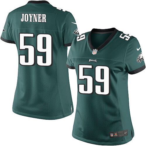 Women's Limited Seth Joyner Nike Jersey Midnight Green Home - #59 NFL Philadelphia Eagles